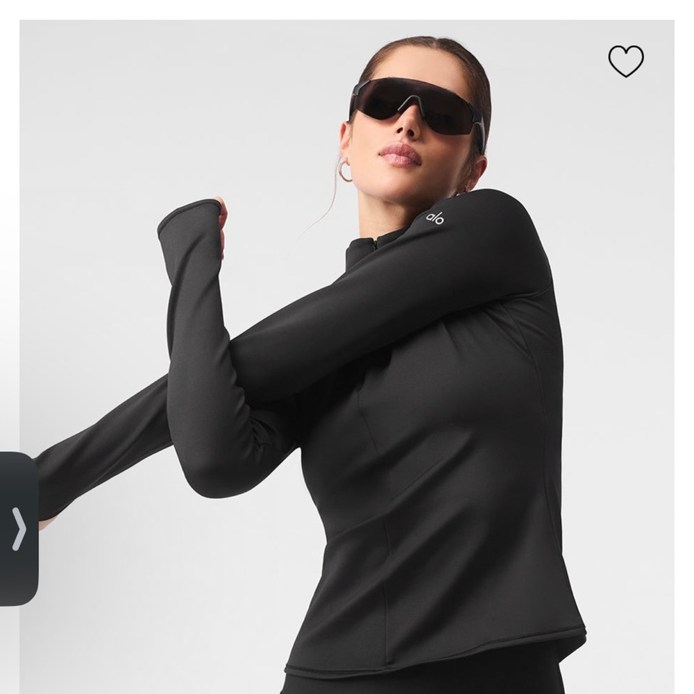 Alo Yoga - Airlift winter warm 1/4 zip long sleeve- sold out, never used